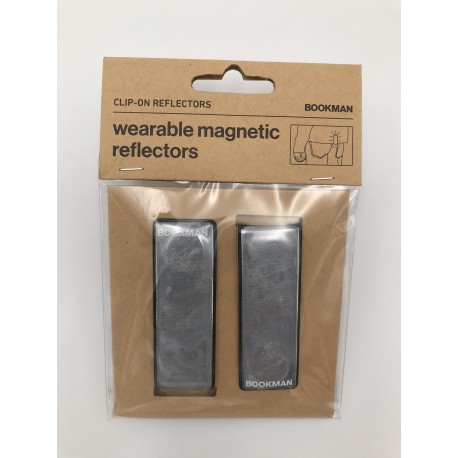 Réflecteurs magnétiques portables BOOKMAN blancs